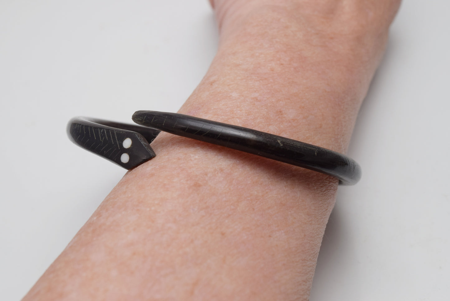 Victorian Horn Snake Bracelet