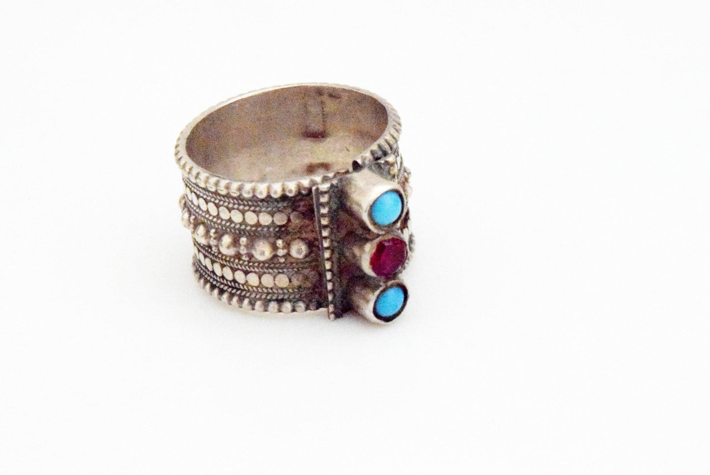 Rare Vintage Silver Omani Ring - Anteeka