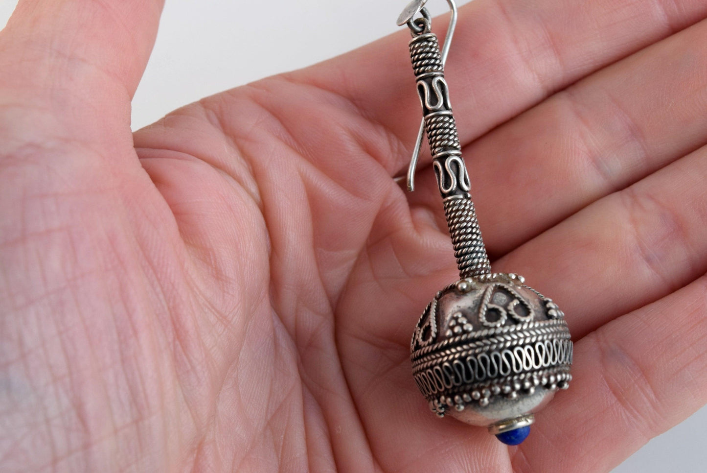 long ethnic earrings