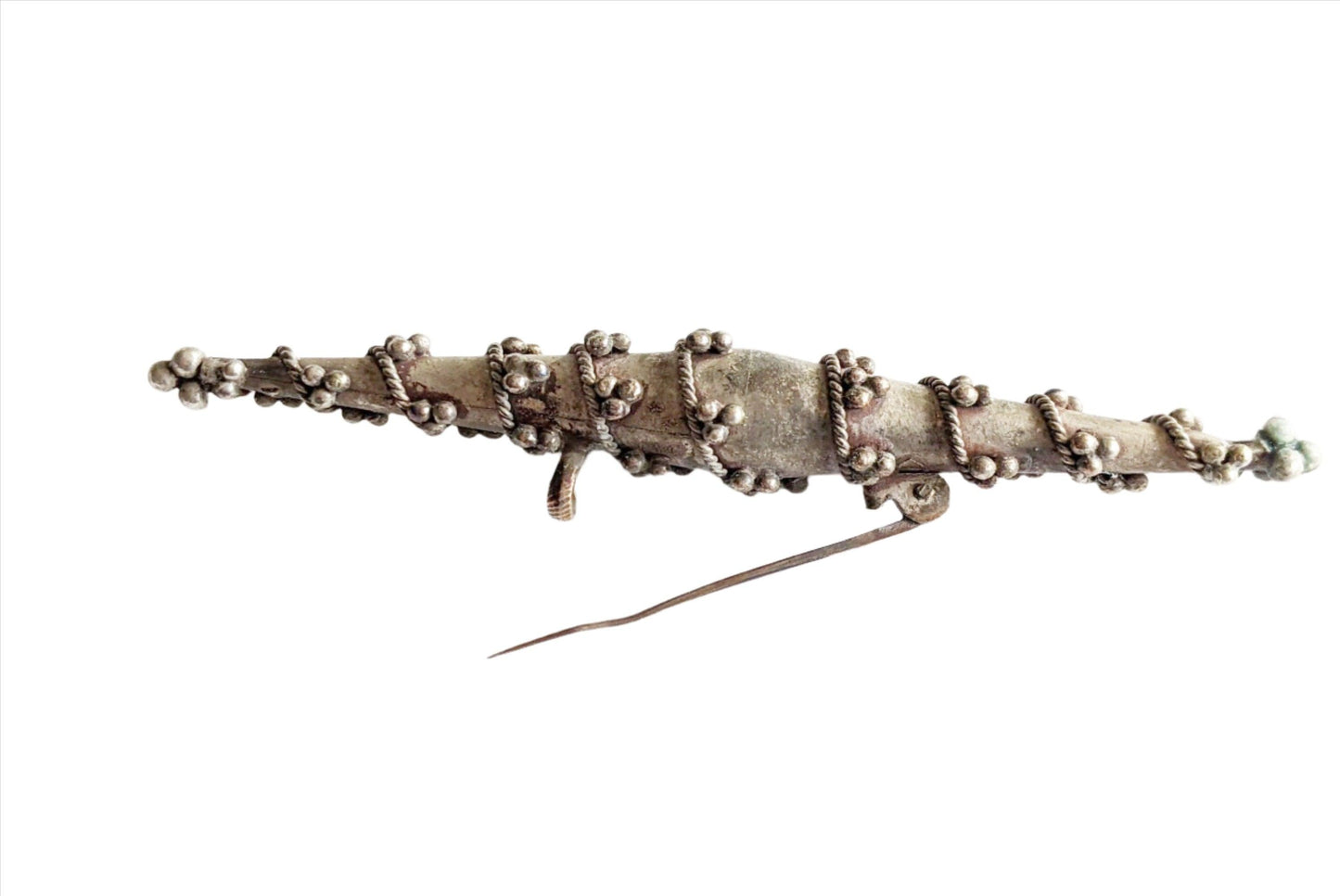 Vintage Bali Silver Brooch - Anteeka