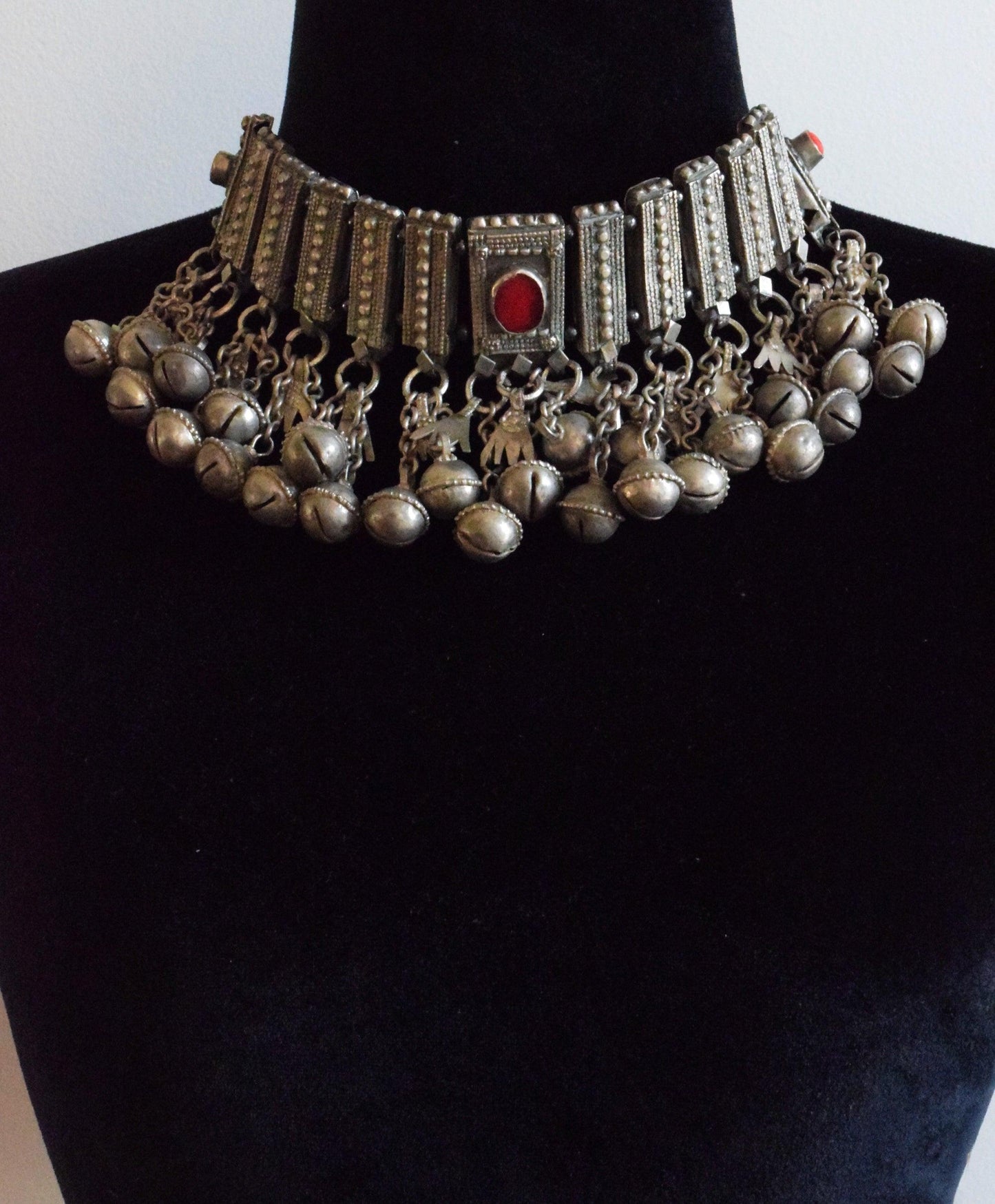 Vintage Bedouin Necklace or Forehead Ornament - Anteeka