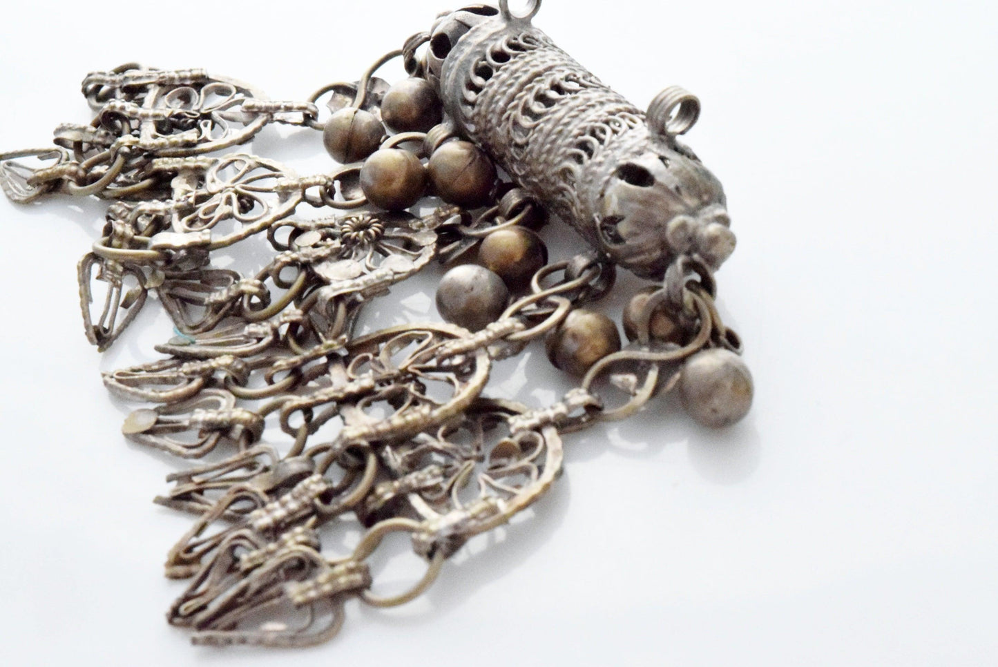 Vintage Bedouin Protective Pendant from Yemen - Anteeka