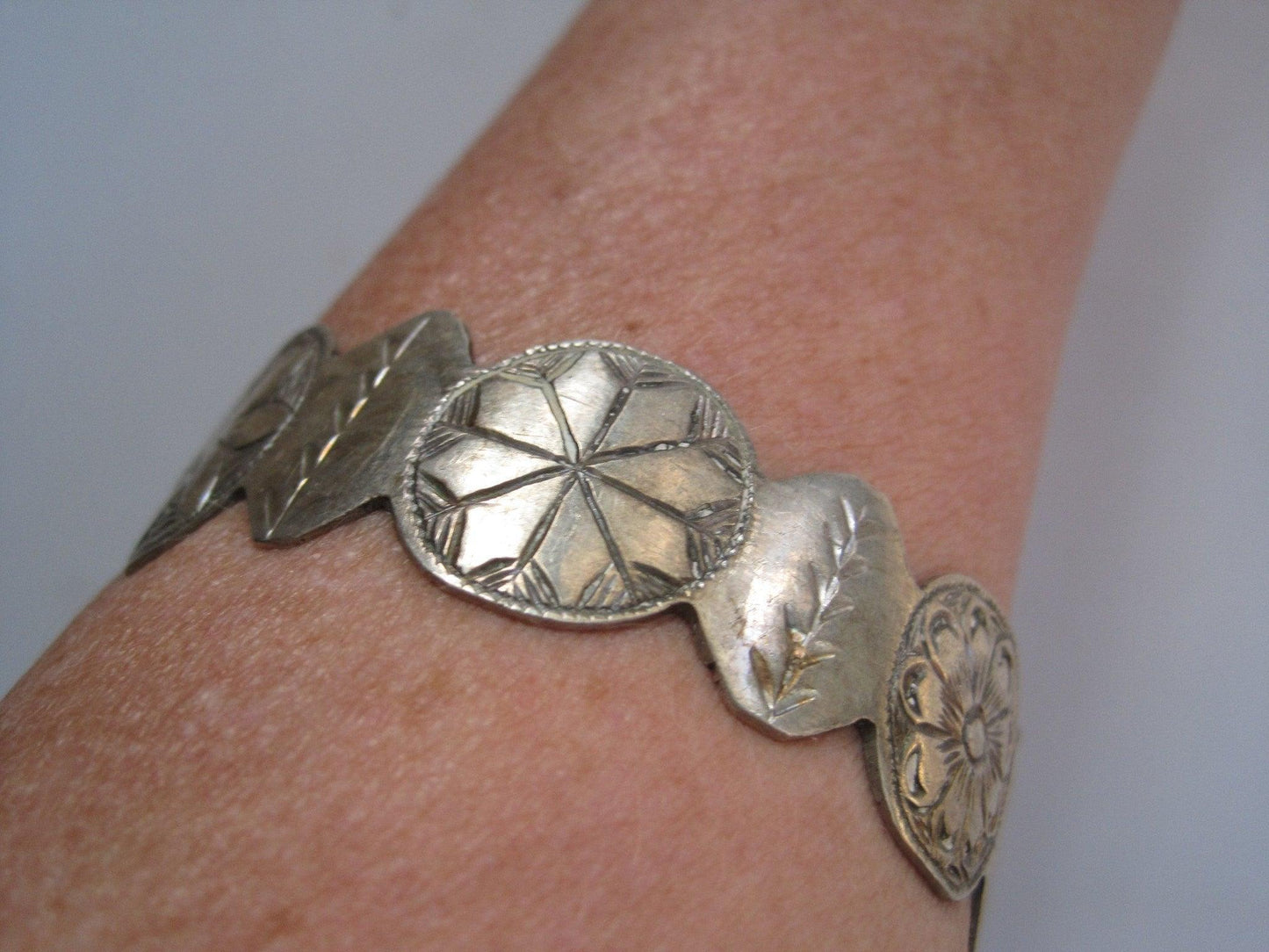 moroccan berber silver bracelet