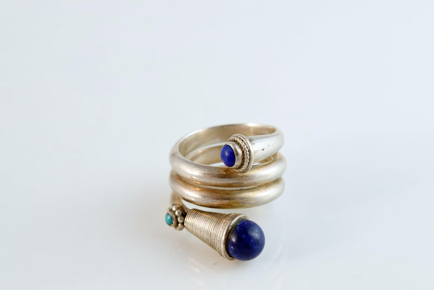 sterling gemstone ring