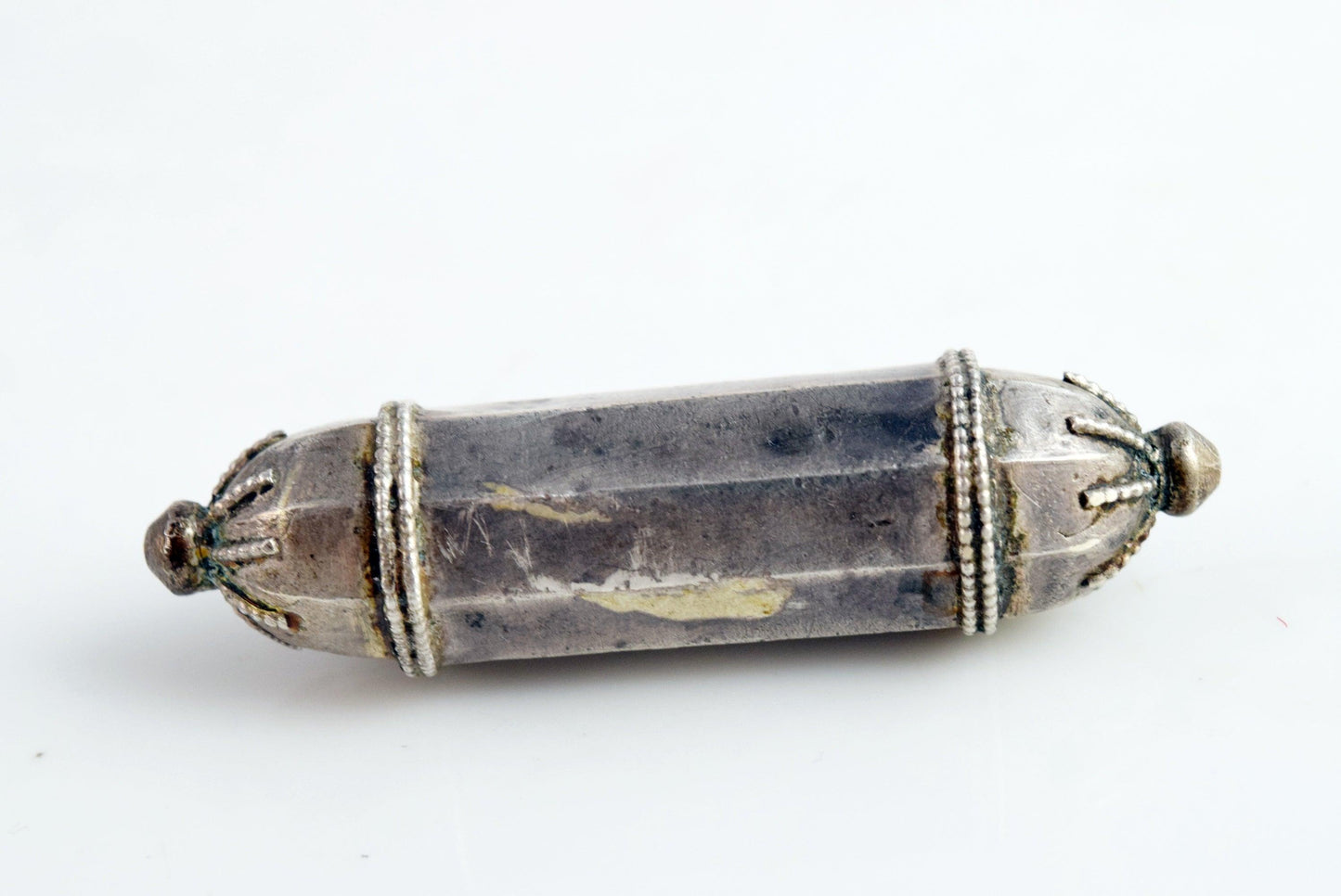 silver amulet holder