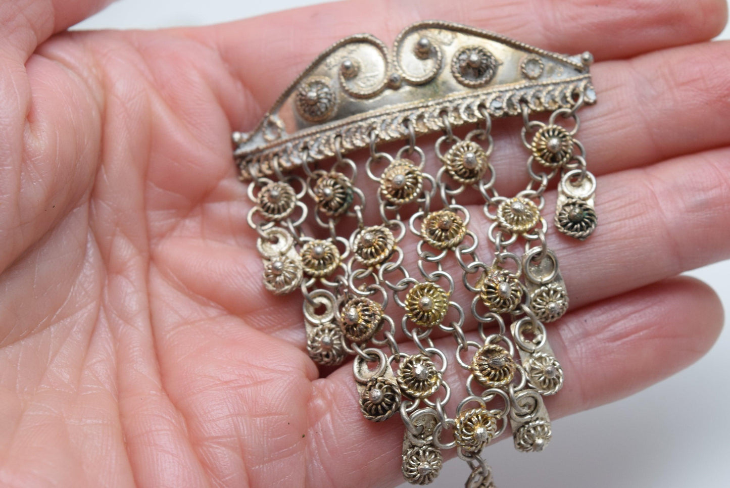 vintage middle eastern brooch