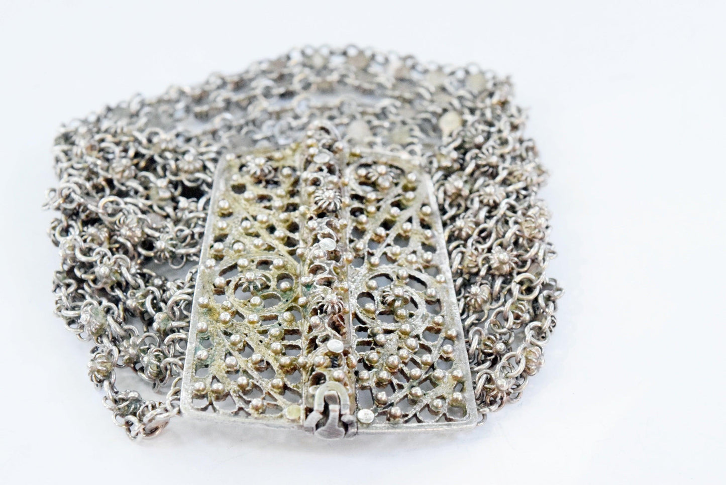 Silver Egyptian bracelet