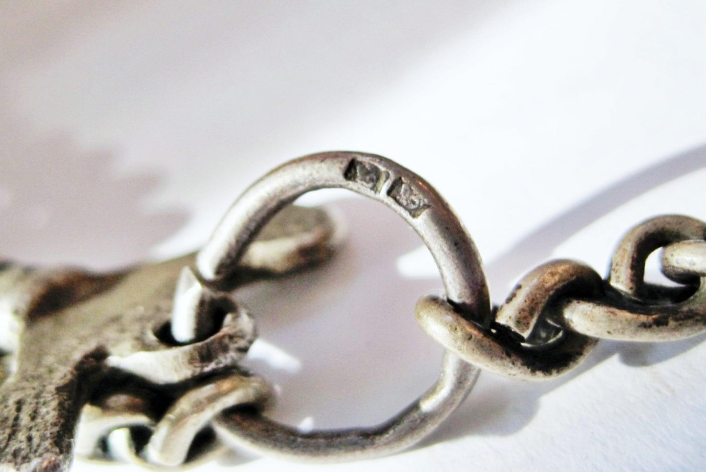Vintage Silver Berber Bracelet with Bird Closure - Anteeka