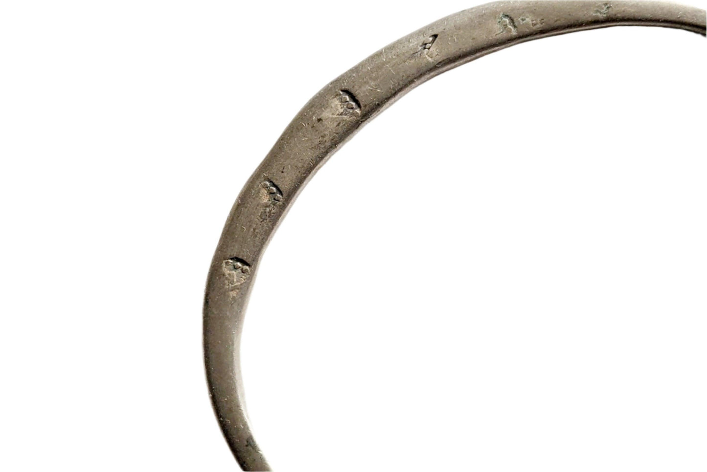 Vintage Silver Berber Single Earring Worn as a Bracelet - Anteeka