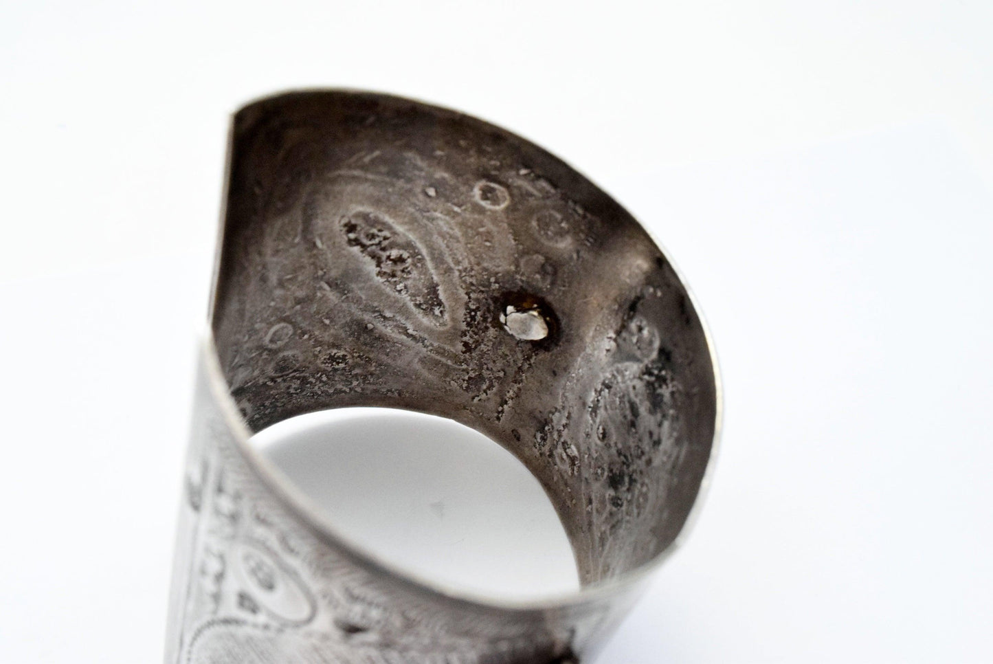 handmade silver Libyan cuff