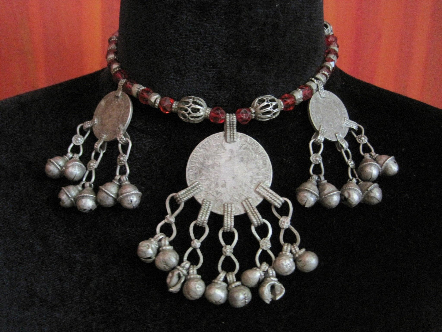 Yemeni coin necklace