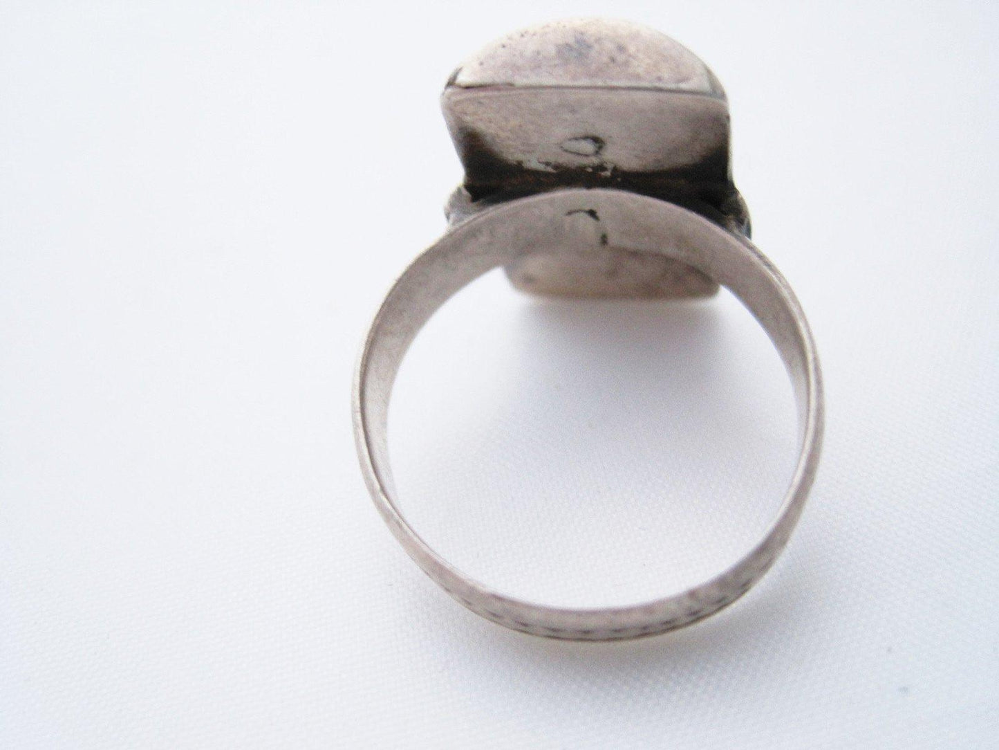 Vintage Silver Niger Tuareg Size 8 Ring - Anteeka