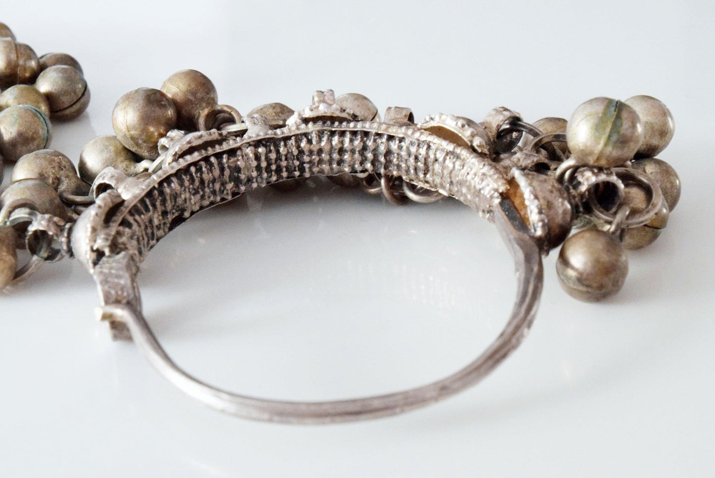 Vintage Tribal Hoop Earrings