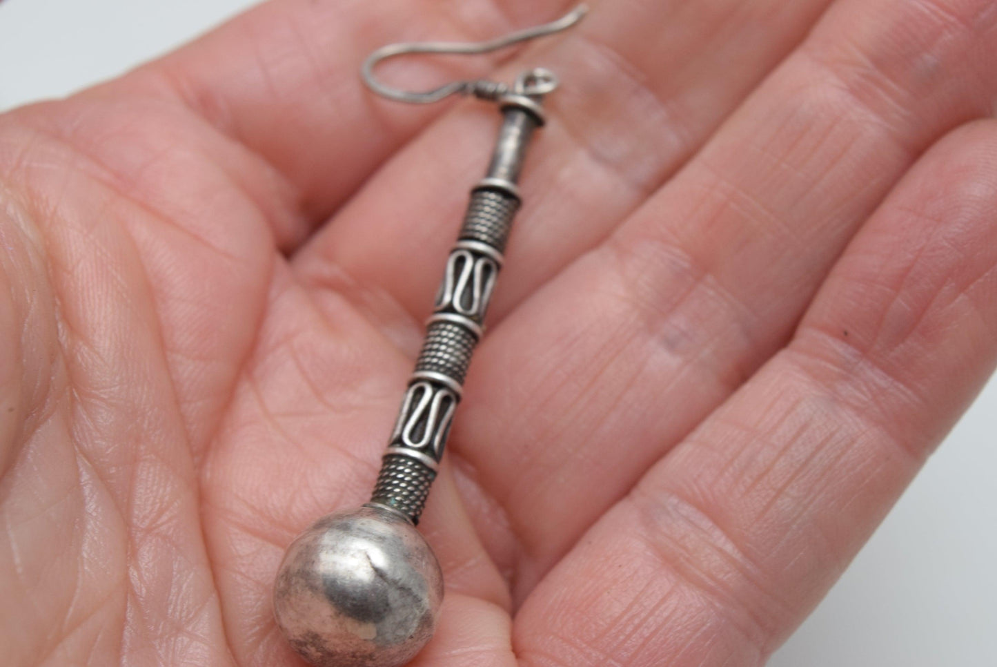 long tribal earrings