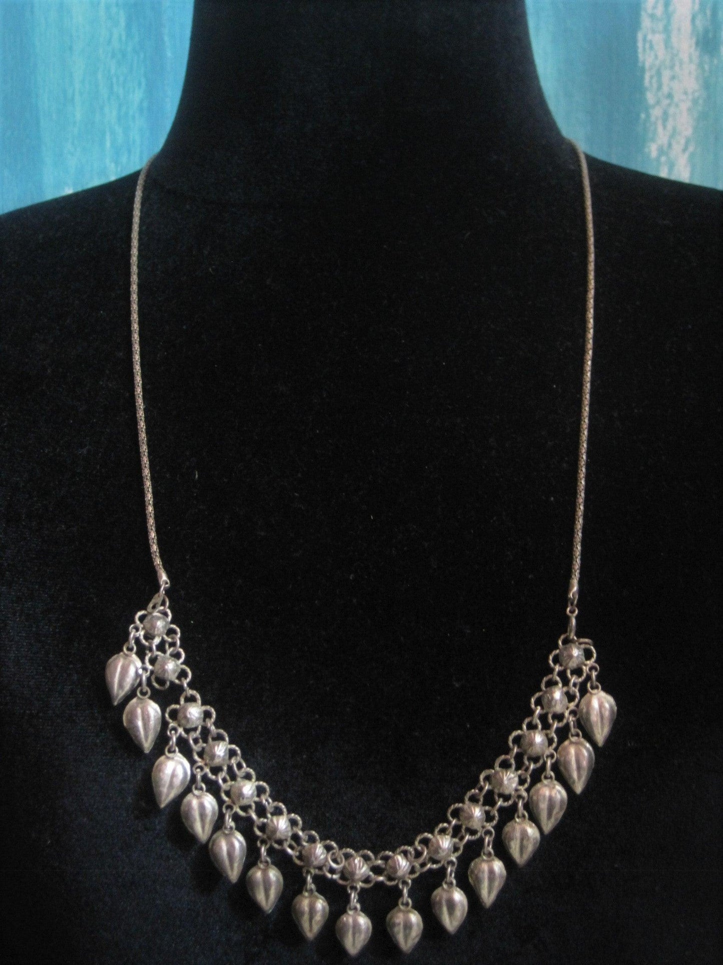 Vintage Turkish Kurdish Long Necklace - Anteeka