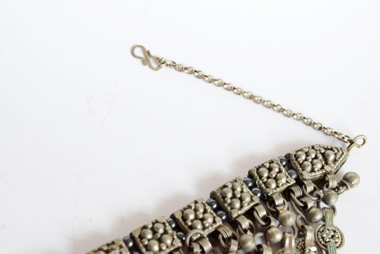 Vintage Yemen Bib Necklace Called Libba - Anteeka