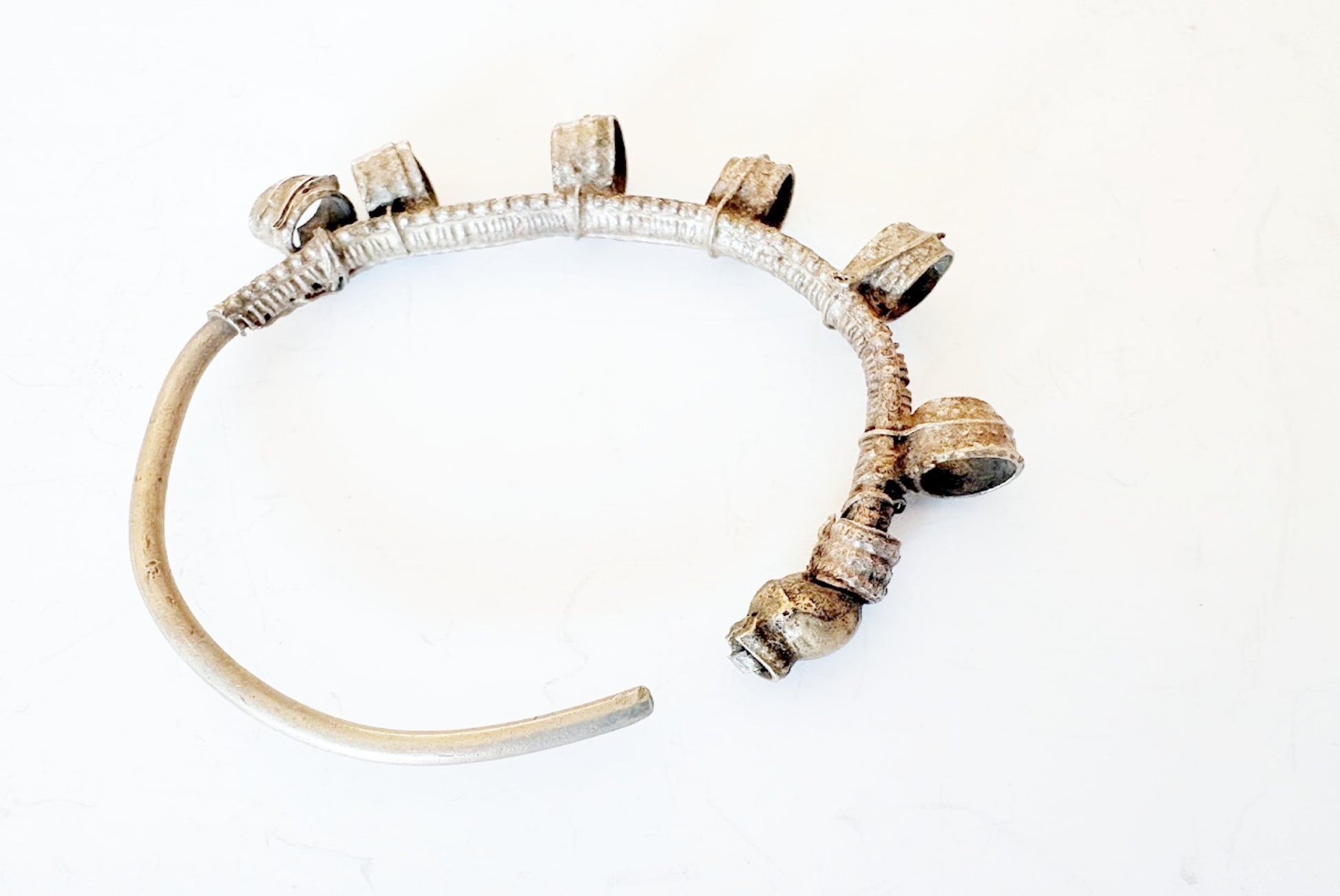 Bedouin earring on a white background