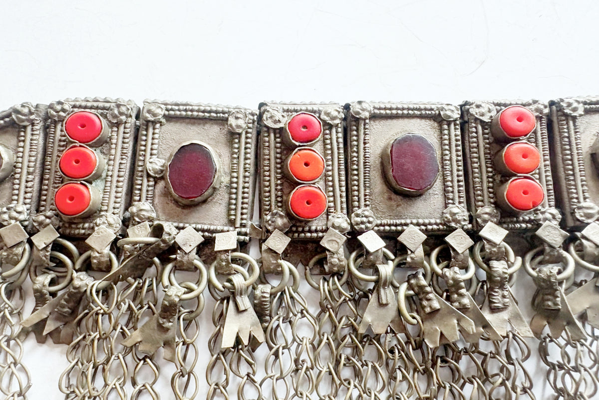Vintage Bedouin Bib Necklace