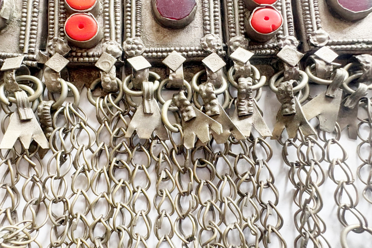 Vintage Bedouin Bib Necklace