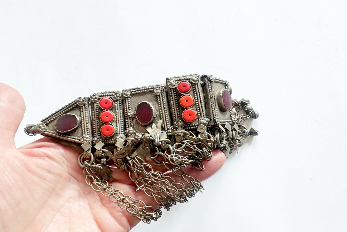 Vintage Bedouin Bib Necklace