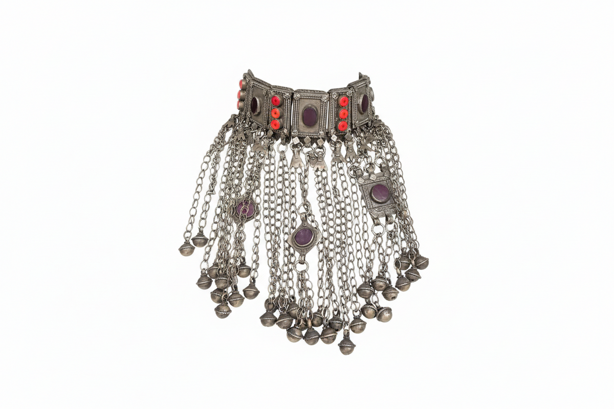Vintage Bedouin Bib Necklace