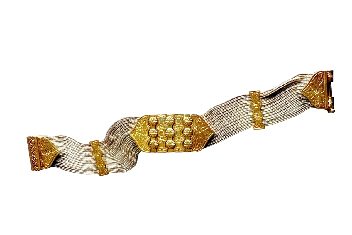 Multi Chain Byzantine style bracelet