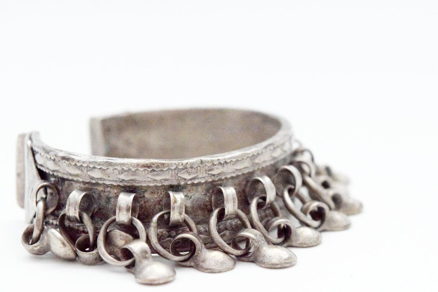 Antique Egyptian Silver Zar Bracelet - Anteeka