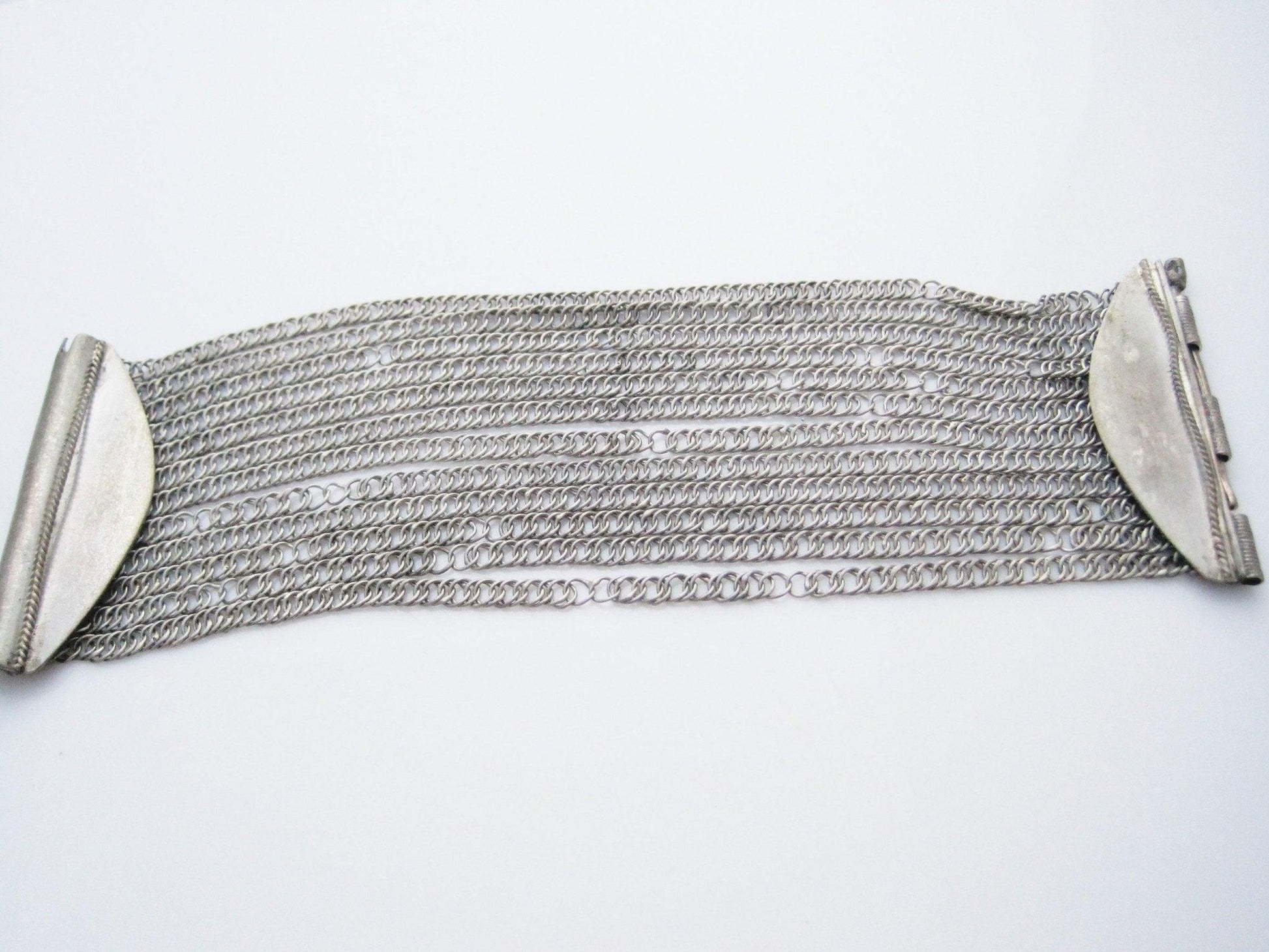 Antique Late Ottoman Bulgarian Chain Bracelet - Anteeka