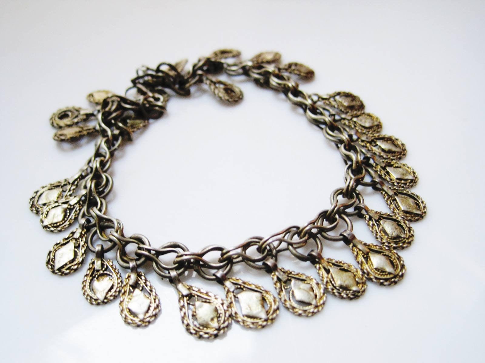 ottoman chain with filigree pendants