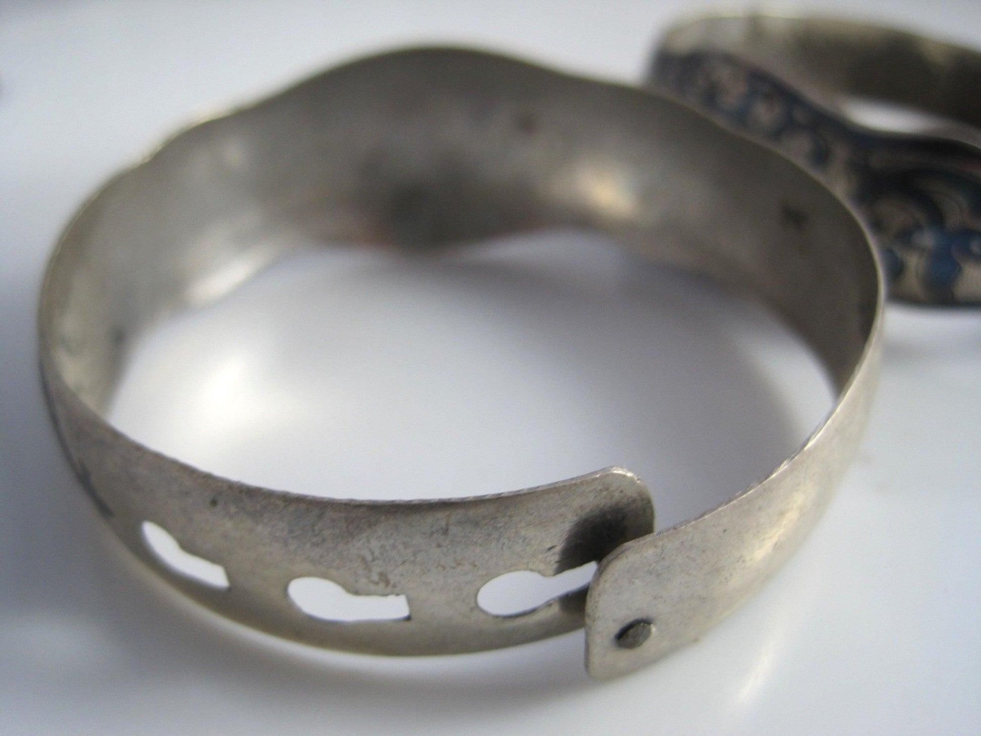 niello silver bracelet