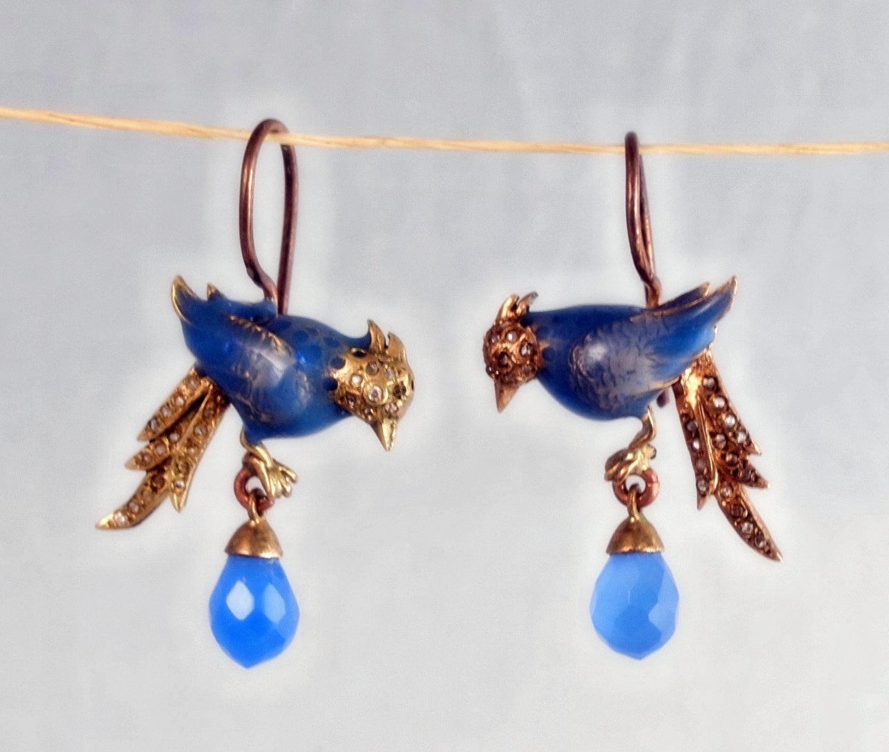 Armenian bird earrings