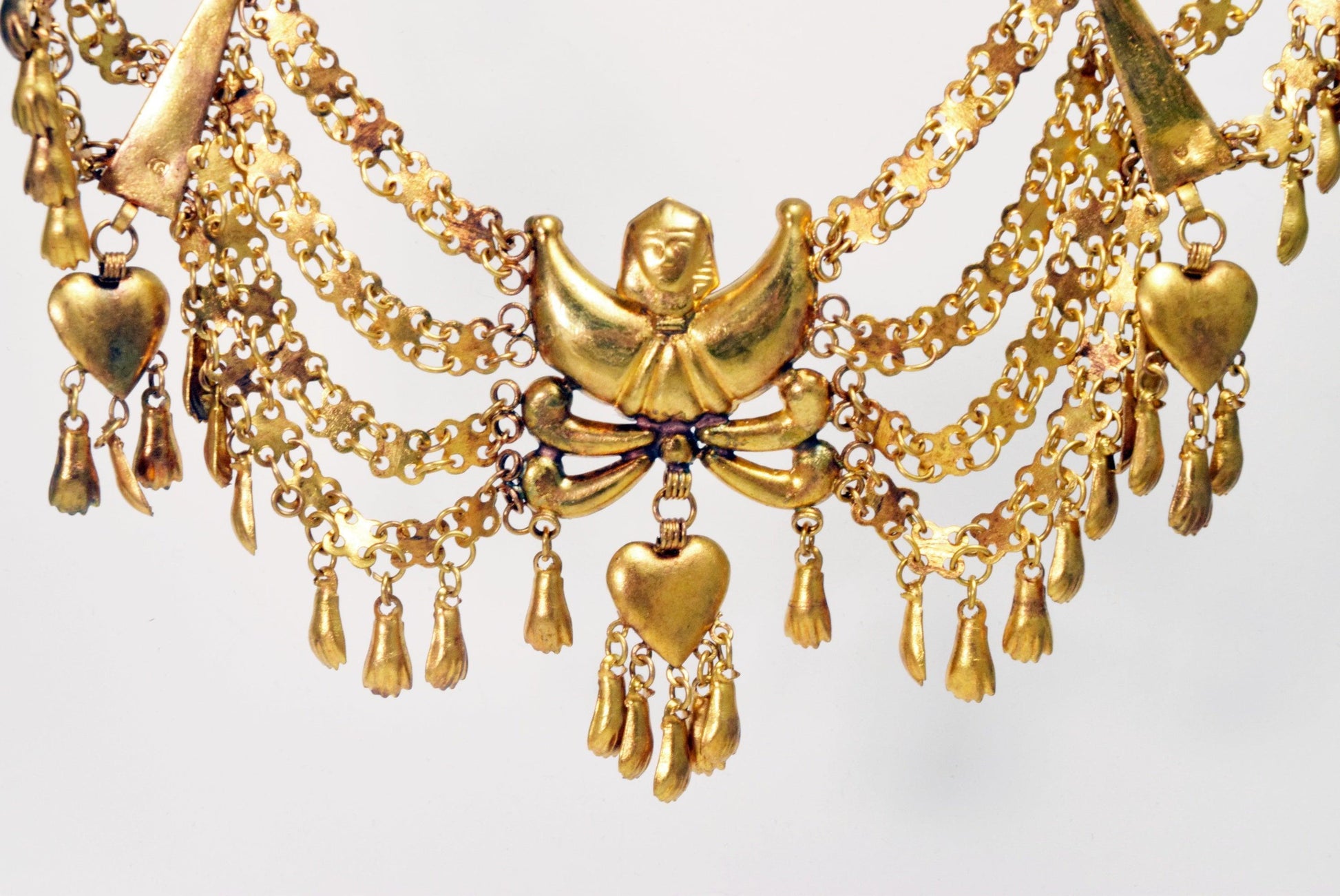 Egyptian bib necklace