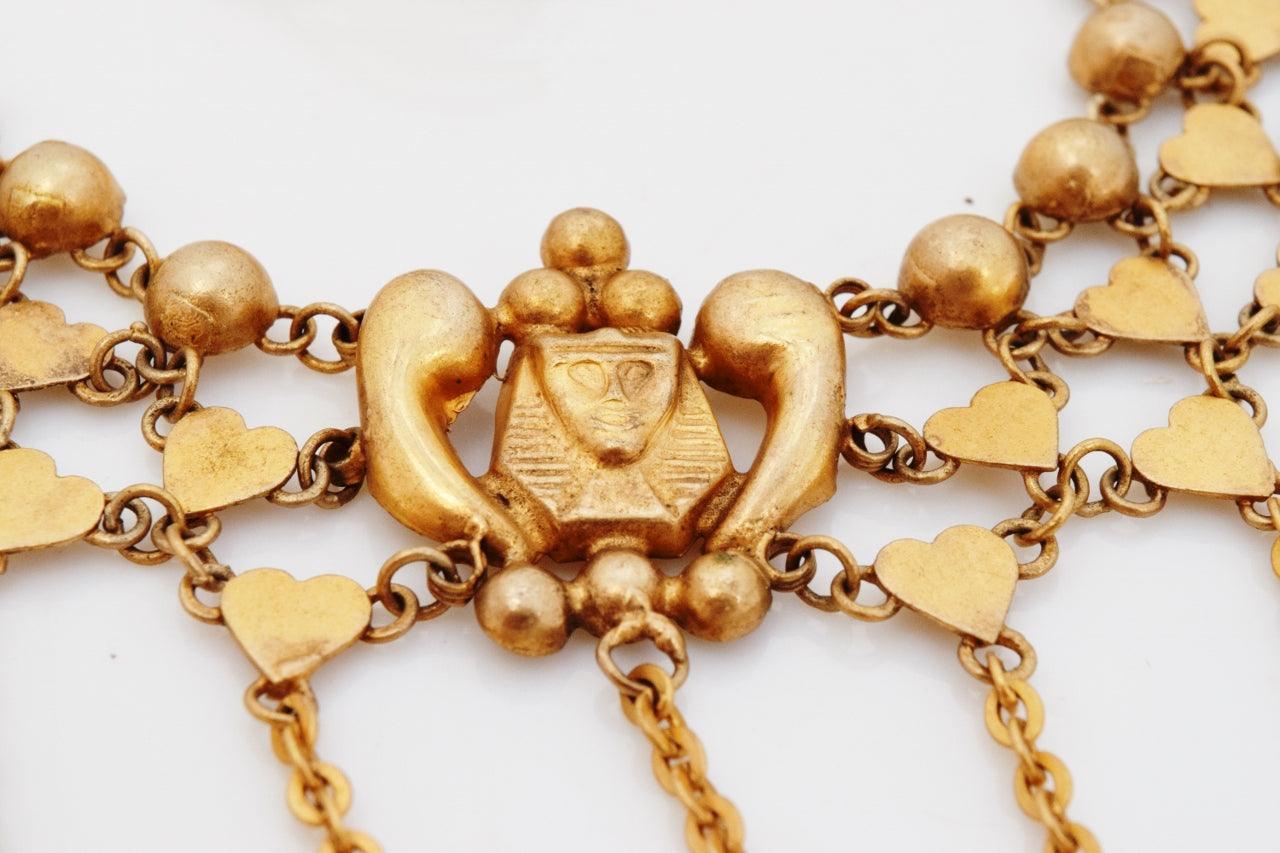 egyptian revival necklace]