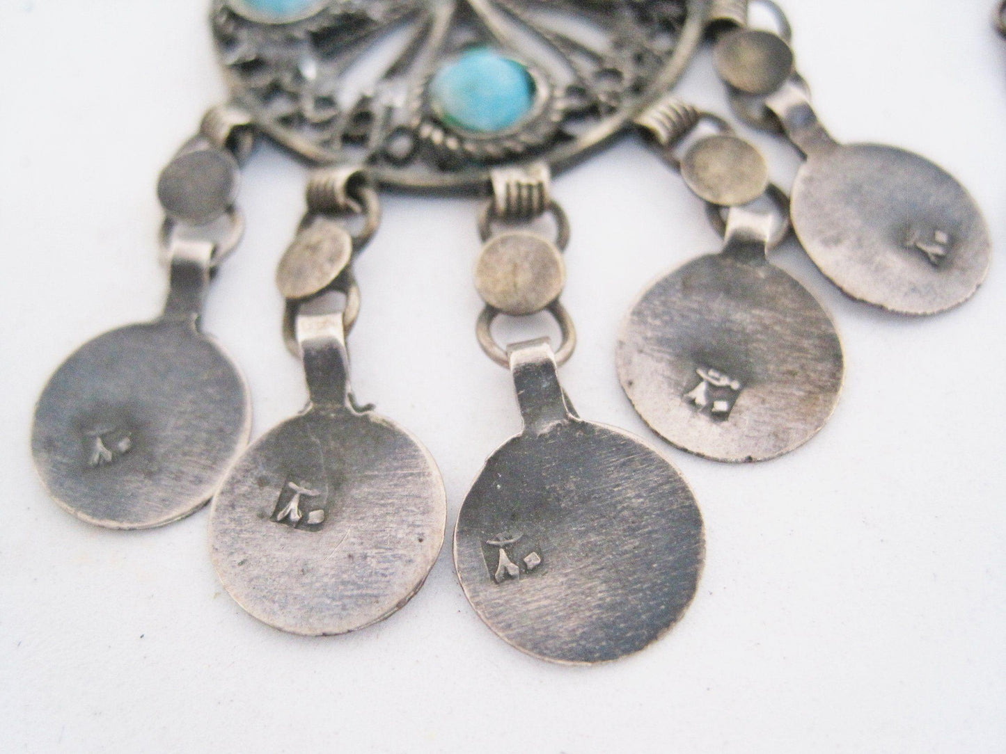 silver earrings from Egypt