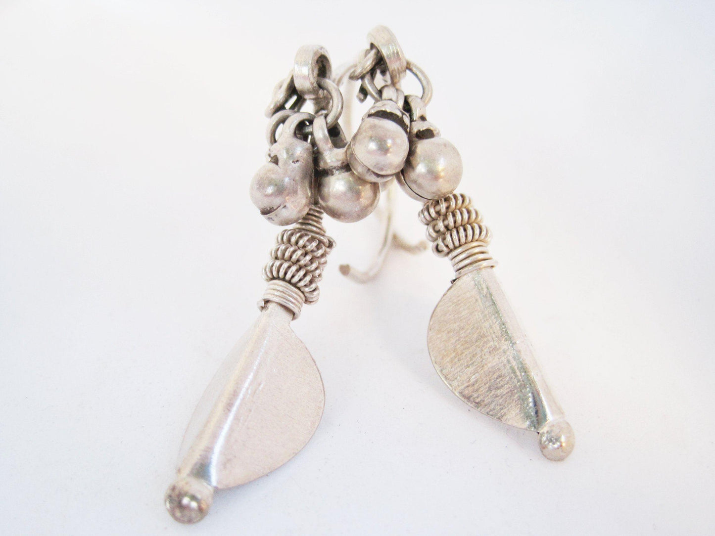 gujarat silver earrings