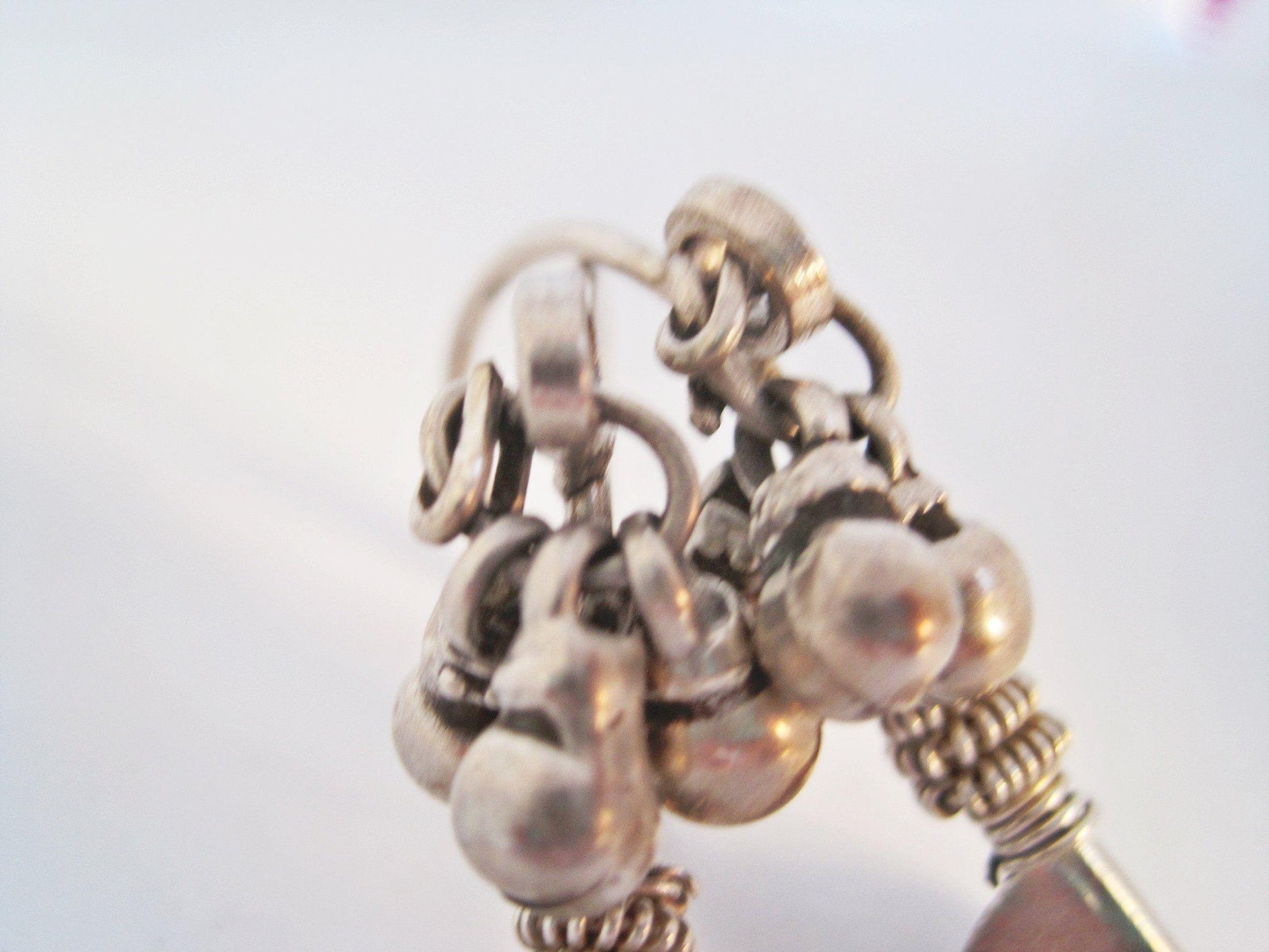indian silver earrings