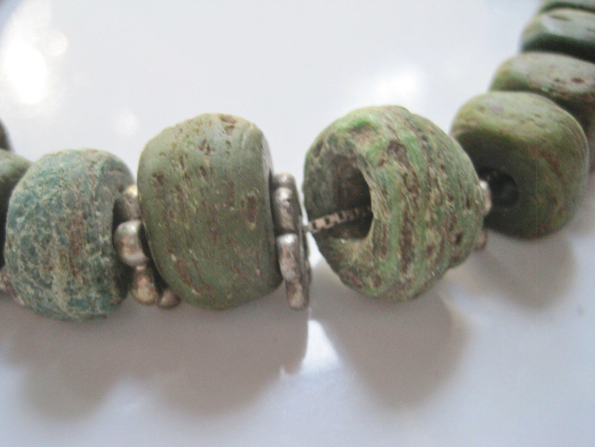 antique hebron beads