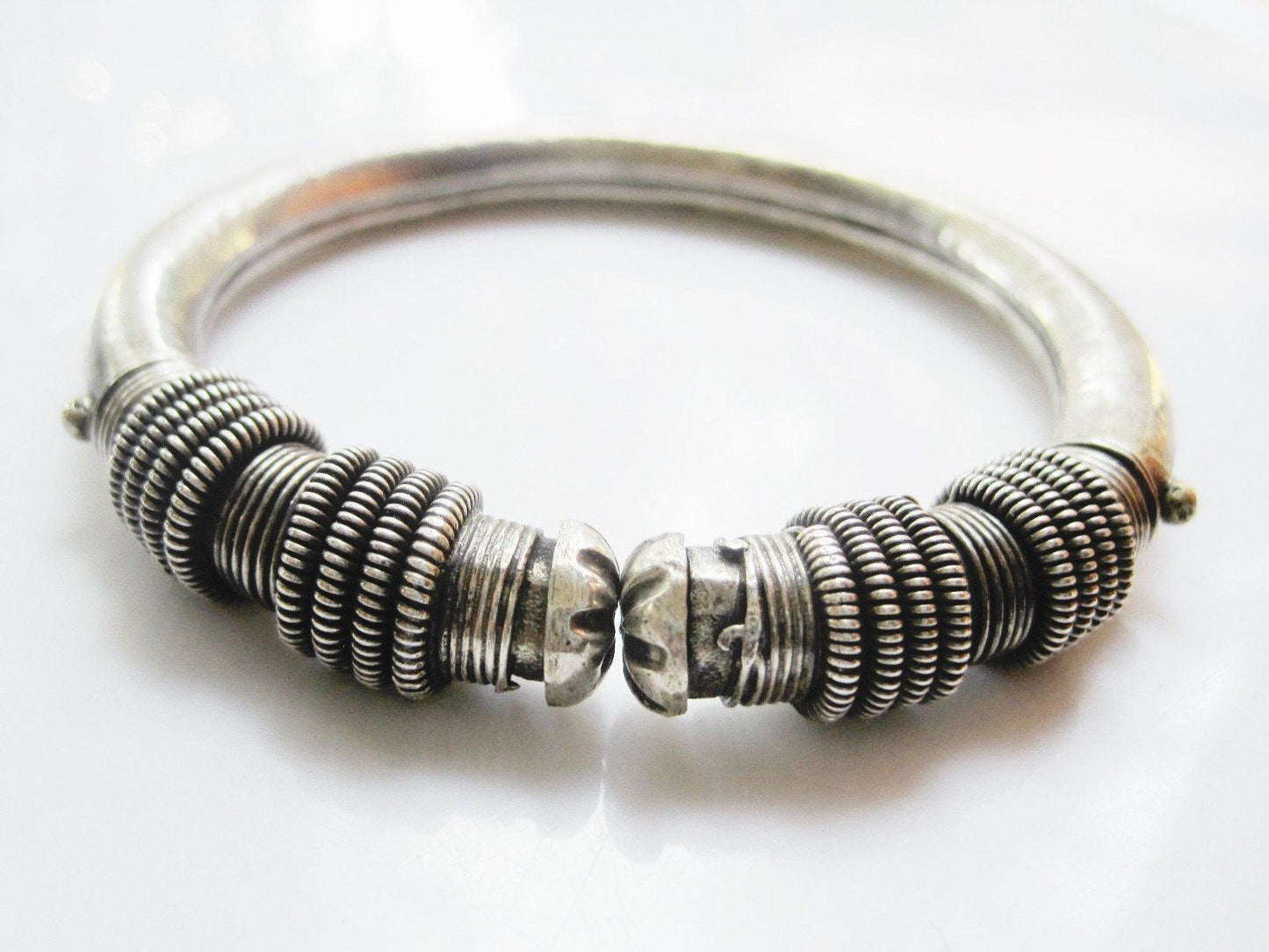 indian silver bangles