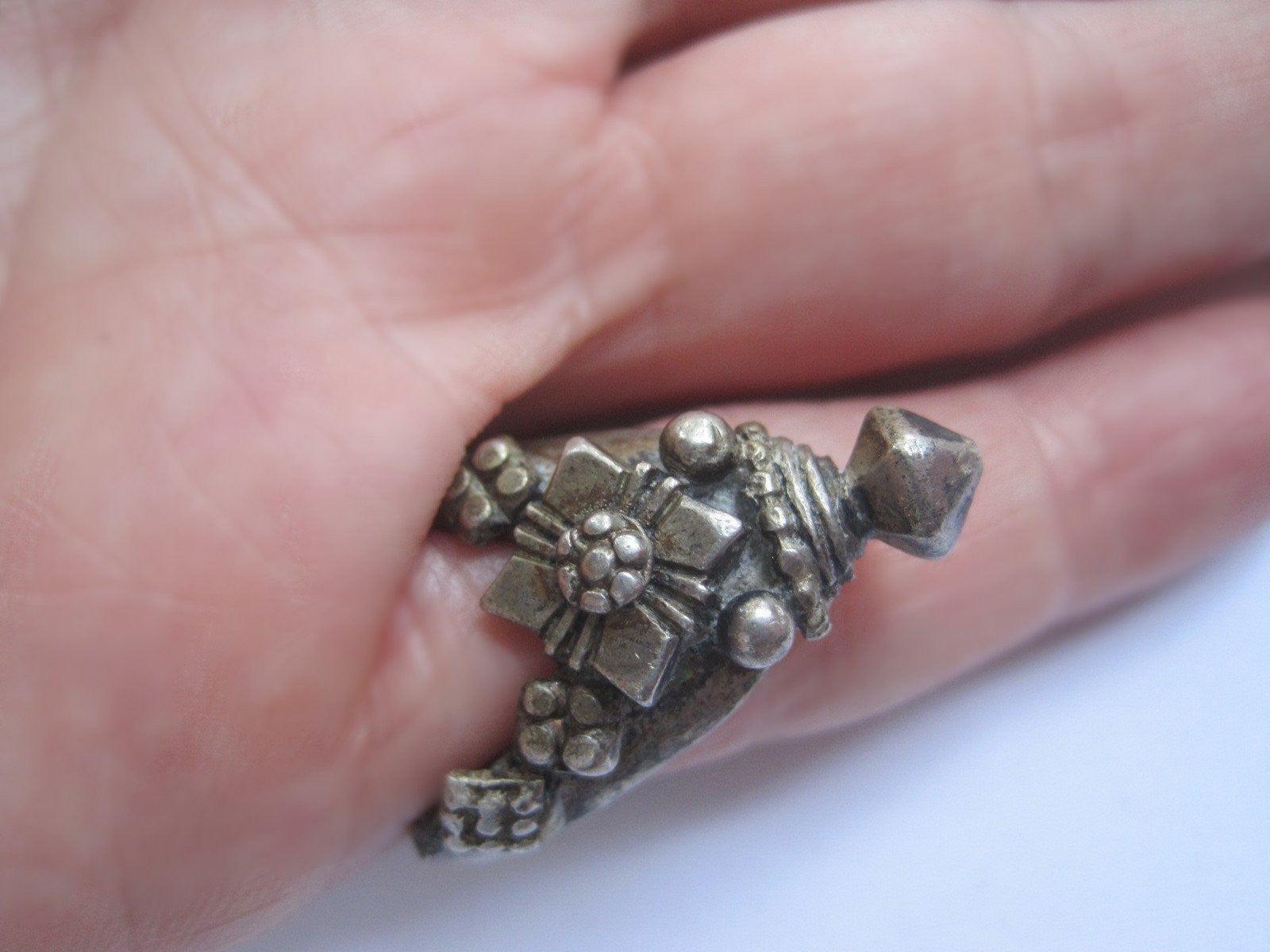 ethnic silver ring
