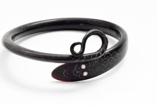 Indonesian Single Coil Horn Snake Bracelet - Anteeka