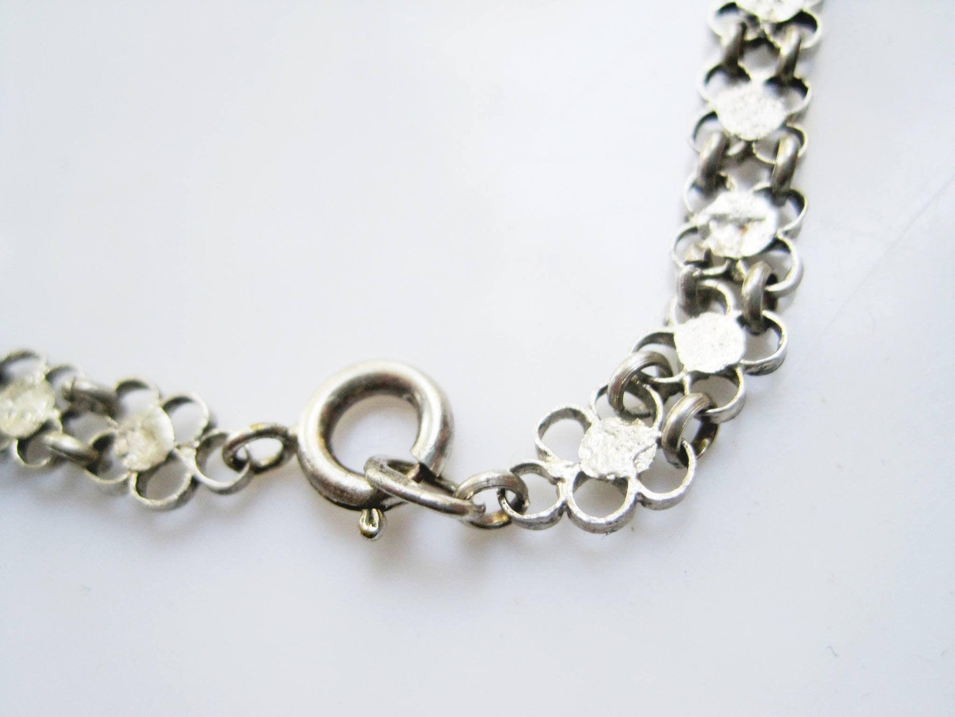 silver filigree necklace