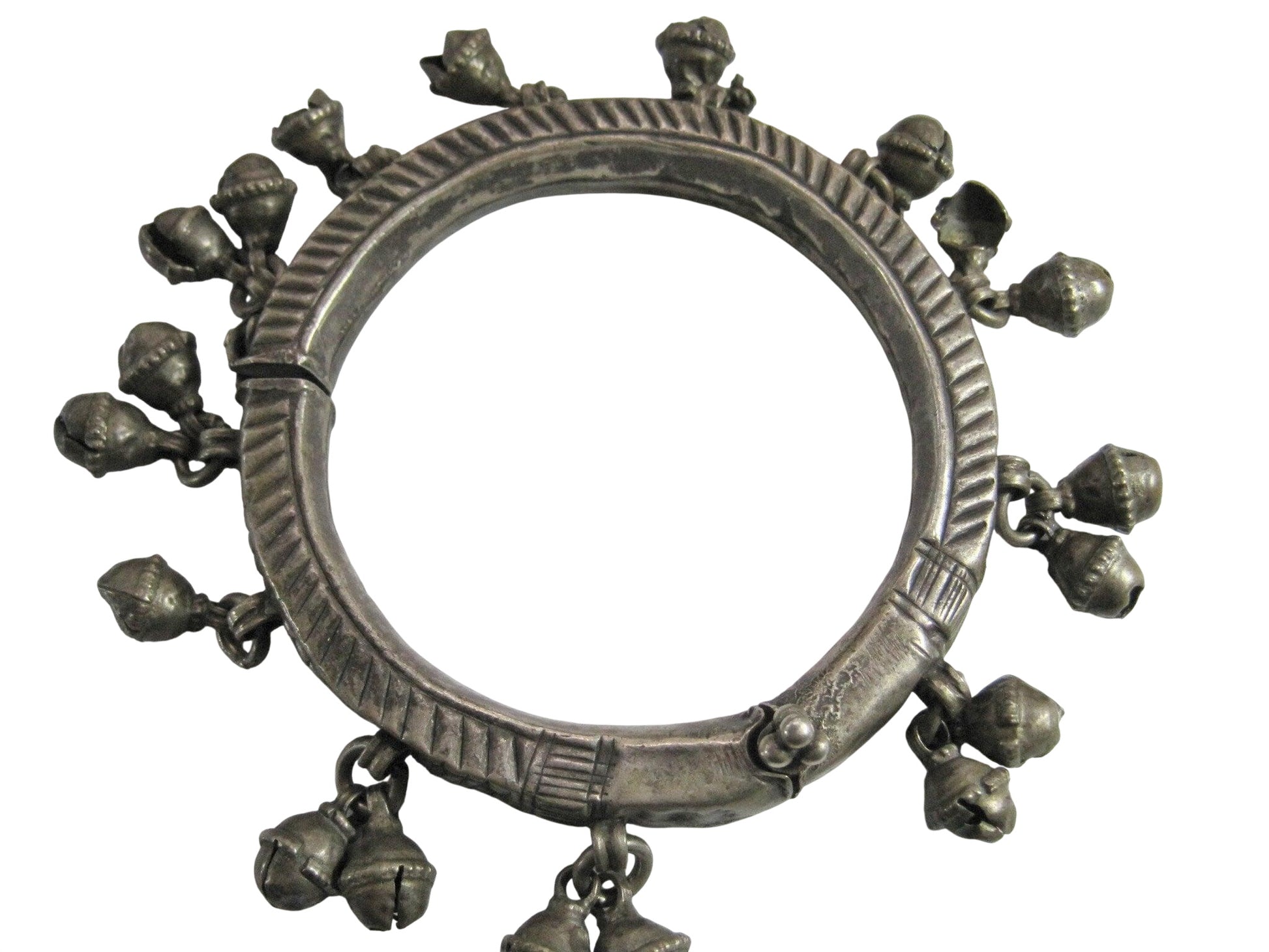 silver anklet