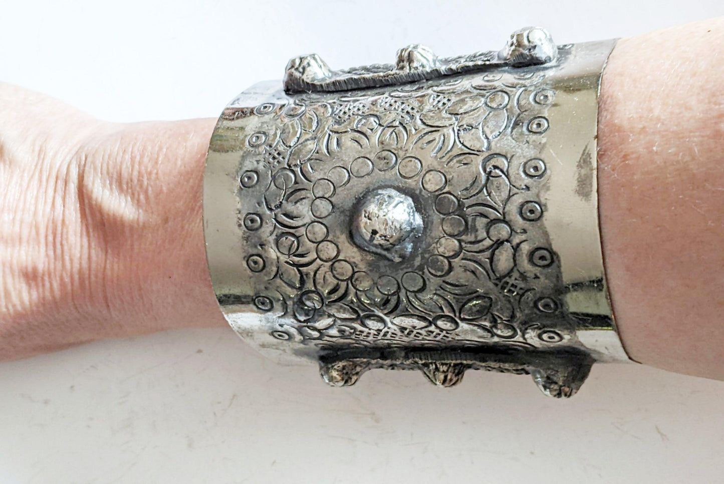 A Pair of Siwa Style Wide Cuff Bracelets Great as Props