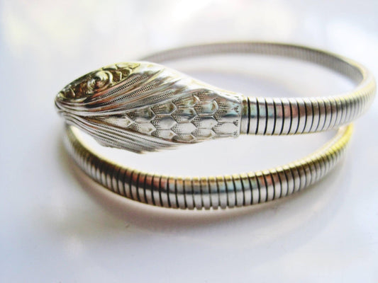 Sterling Silver Snake Bracelet