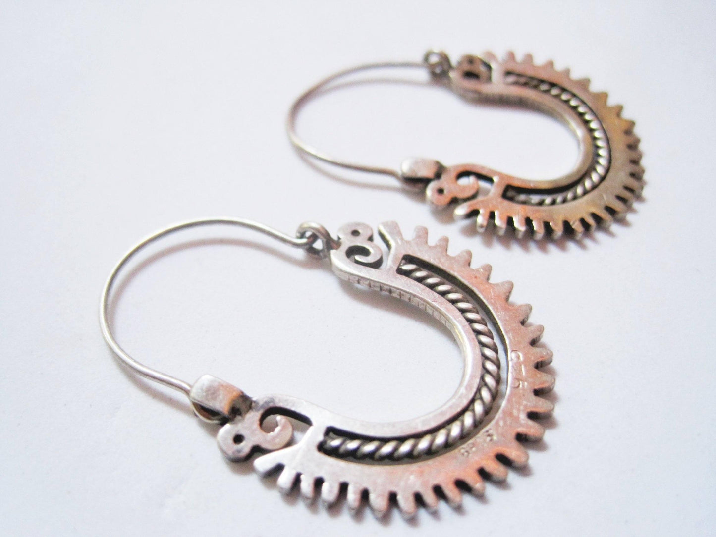small hoop earrings from mexico