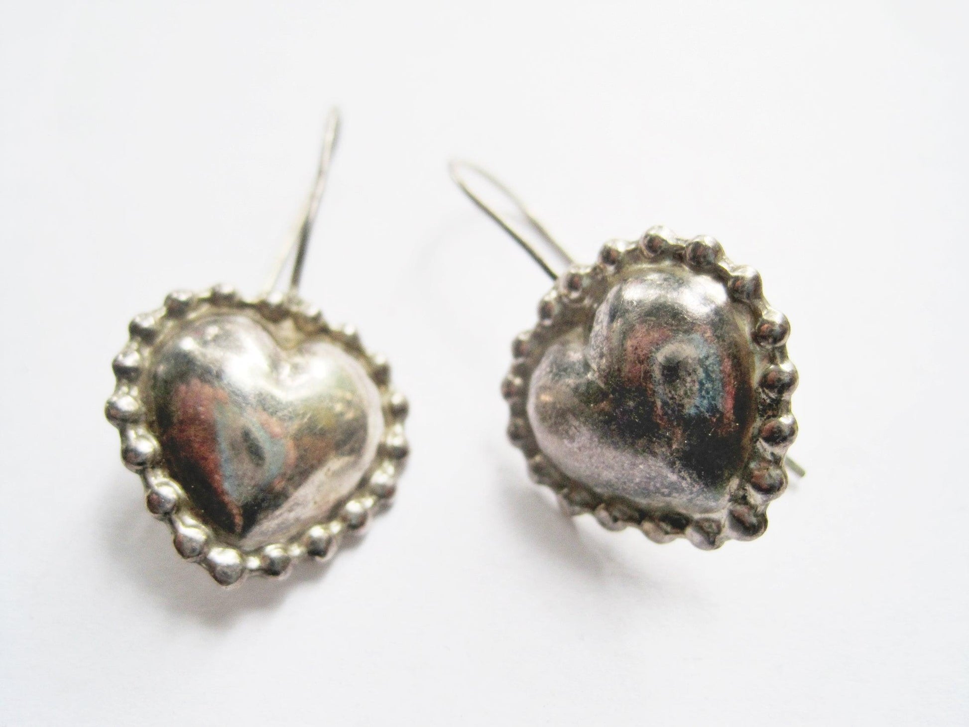 Mexican heart earrings