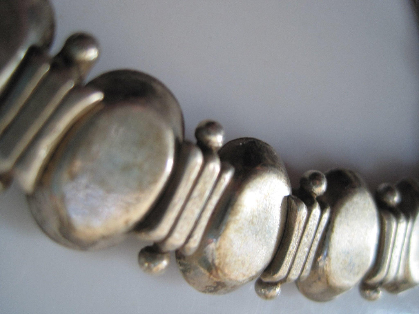 silver indian necklace