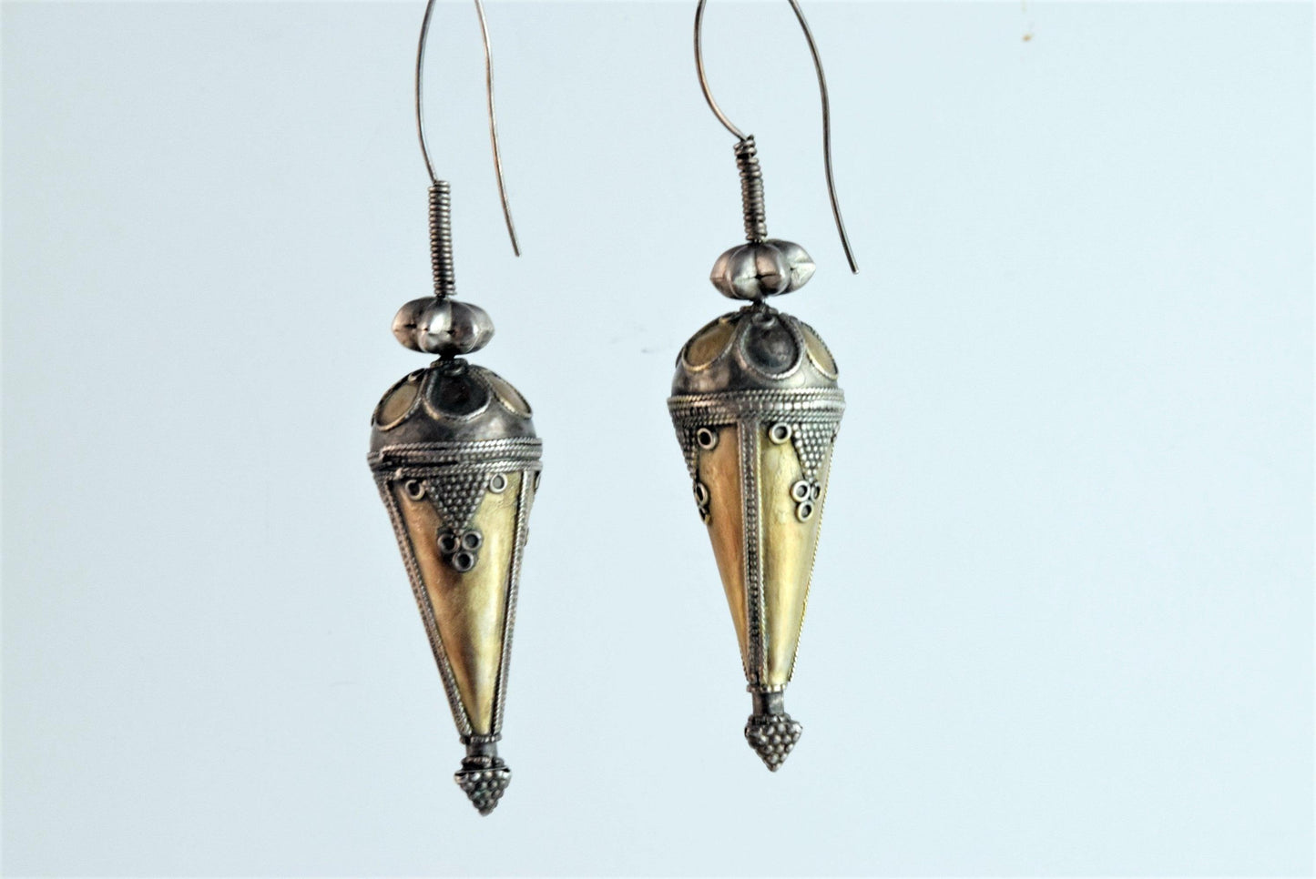 Kazakh style earrings