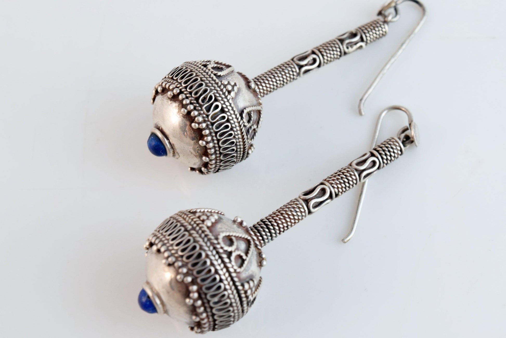 tribal long earrings