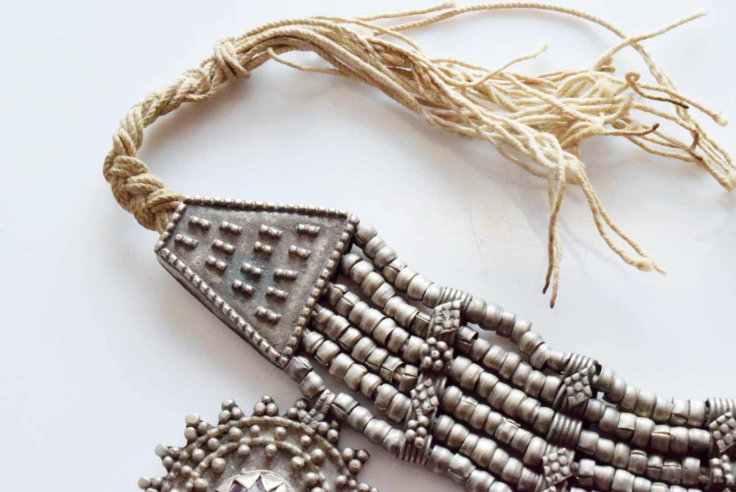 Triangular Finials of Yemeni Necklace